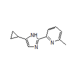 2-(5-Cyclopropyl-1H-imidazol-2-yl)-6-methylpyridine