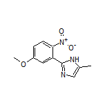 2-(5-Methoxy-2-nitrophenyl)-5-methyl-1H-imidazole