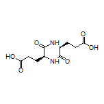 3,3’-[(2S,5S)-3,6-Dioxopiperazine-2,5-diyl]dipropanoic Acid