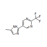 5-(5-Methyl-2-imidazolyl)-2-(trifluoromethyl)pyrimidine