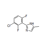 2-(3-Chloro-2,6-difluorophenyl)-5-methyl-1H-imidazole