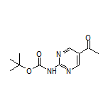 1-[2-(Boc-amino)-5-pyrimidinyl]ethanone