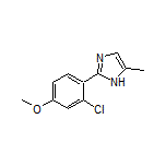 2-(2-Chloro-4-methoxyphenyl)-5-methyl-1H-imidazole