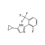 5-Cyclopropyl-2-[2-fluoro-6-(trifluoromethyl)phenyl]-1H-imidazole