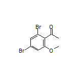 2’,4’-Dibromo-6’-methoxyacetophenone