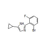 2-(2-Bromo-6-fluorophenyl)-5-cyclopropyl-1H-imidazole