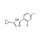 5-Cyclopropyl-2-(2-fluoro-4-methylphenyl)-1H-imidazole