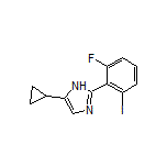 5-Cyclopropyl-2-(2-fluoro-6-iodophenyl)-1H-imidazole