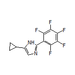 5-Cyclopropyl-2-(perfluorophenyl)-1H-imidazole