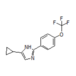 5-Cyclopropyl-2-[4-(trifluoromethoxy)phenyl]-1H-imidazole