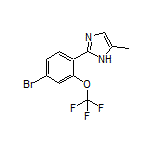 2-[4-Bromo-2-(trifluoromethoxy)phenyl]-5-methyl-1H-imidazole