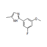 2-(3-Fluoro-5-methoxyphenyl)-5-methyl-1H-imidazole