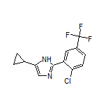 2-[2-Chloro-5-(trifluoromethyl)phenyl]-5-cyclopropyl-1H-imidazole