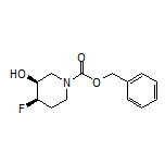 (3S,4R)-1-Cbz-4-fluoropiperidin-3-ol