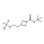 2-(1-Boc-3-azetidinyl)ethyl Methanesulfonate