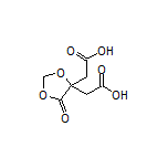 2,2’-(5-Oxo-1,3-dioxolane-4,4-diyl)diacetic Acid