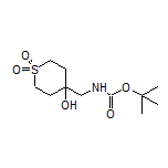 4-[(Boc-amino)methyl]-4-hydroxytetrahydro-2H-thiopyran 1,1-Dioxide