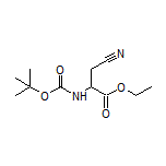 Ethyl 2-(Boc-amino)-3-cyanopropanoate