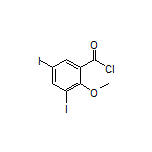 3,5-Diiodo-2-methoxybenzoyl Chloride