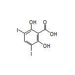 2,6-Dihydroxy-3,5-diiodobenzoic Acid