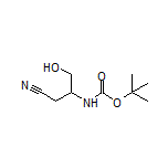 3-(Boc-amino)-4-hydroxybutanenitrile