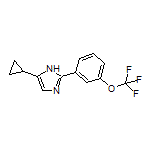 5-Cyclopropyl-2-[3-(trifluoromethoxy)phenyl]-1H-imidazole