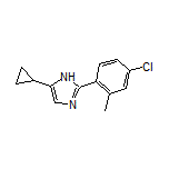 2-(4-Chloro-2-methylphenyl)-5-cyclopropyl-1H-imidazole