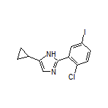 2-(2-Chloro-5-iodophenyl)-5-cyclopropyl-1H-imidazole