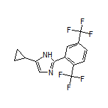 2-[2,5-Bis(trifluoromethyl)phenyl]-5-cyclopropyl-1H-imidazole