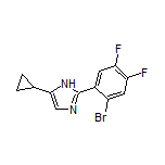 2-(2-Bromo-4,5-difluorophenyl)-5-cyclopropyl-1H-imidazole