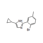 2-(2-Bromo-5-methylphenyl)-5-cyclopropyl-1H-imidazole