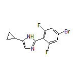 2-(4-Bromo-2,6-difluorophenyl)-5-cyclopropyl-1H-imidazole