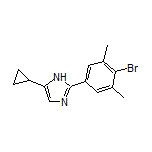 2-(4-Bromo-3,5-dimethylphenyl)-5-cyclopropyl-1H-imidazole