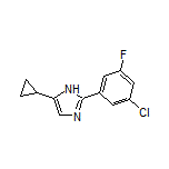 2-(3-Chloro-5-fluorophenyl)-5-cyclopropyl-1H-imidazole