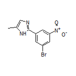 2-(3-Bromo-5-nitrophenyl)-5-methyl-1H-imidazole