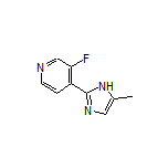 3-Fluoro-4-(5-methyl-2-imidazolyl)pyridine