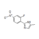 2-(2-Fluoro-4-nitrophenyl)-5-methyl-1H-imidazole