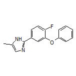 2-(4-Fluoro-3-phenoxyphenyl)-5-methyl-1H-imidazole