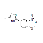 2-(4-Methoxy-3-nitrophenyl)-5-methyl-1H-imidazole