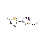 1-Ethyl-4-(5-methyl-2-imidazolyl)pyrazole