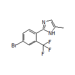 2-[4-Bromo-2-(trifluoromethyl)phenyl]-5-methyl-1H-imidazole