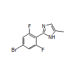 2-(4-Bromo-2,6-difluorophenyl)-5-methyl-1H-imidazole