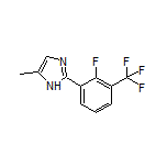 2-[2-Fluoro-3-(trifluoromethyl)phenyl]-5-methyl-1H-imidazole