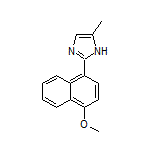 2-(4-Methoxy-1-naphthyl)-5-methylimidazole