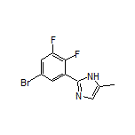 2-(5-Bromo-2,3-difluorophenyl)-5-methyl-1H-imidazole