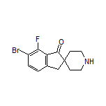 6-Bromo-7-fluorospiro[indene-2,4’-piperidin]-1(3H)-one