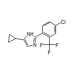 2-[4-Chloro-2-(trifluoromethyl)phenyl]-5-cyclopropyl-1H-imidazole