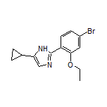 2-(4-Bromo-2-ethoxyphenyl)-5-cyclopropyl-1H-imidazole