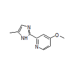 4-Methoxy-2-(5-methyl-2-imidazolyl)pyridine