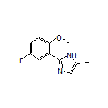 2-(5-Iodo-2-methoxyphenyl)-5-methyl-1H-imidazole